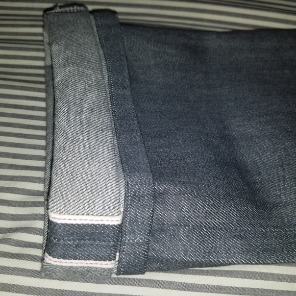 Naked & Famous Charcoal Selvedge Jeans Men 32 - Picture 6 of 8
